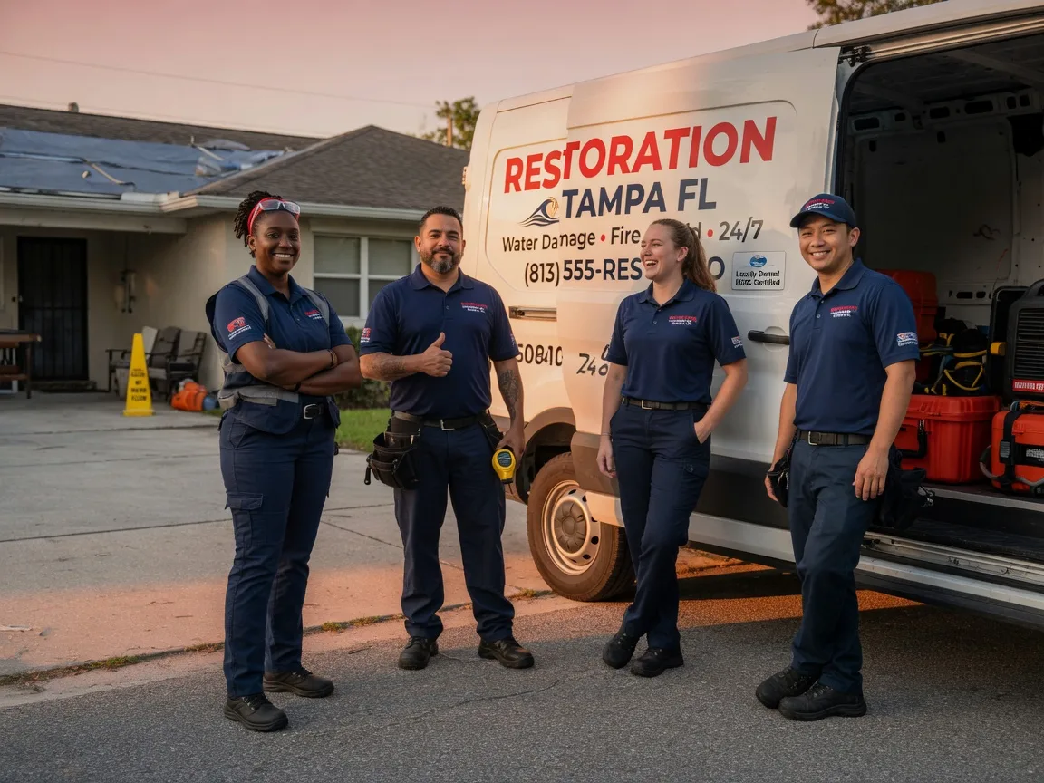 Water Damage Restoration company in Wortham, TX